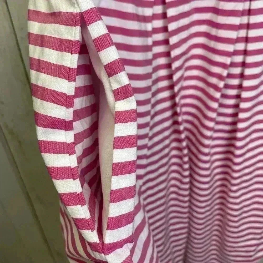 JNY Jones New York Dress Size 10 100%Cotton with Pockets - Picture 8 of 13